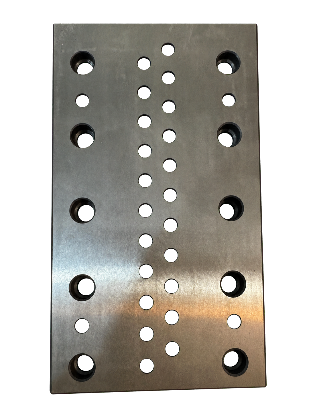 Placa industrial perforada